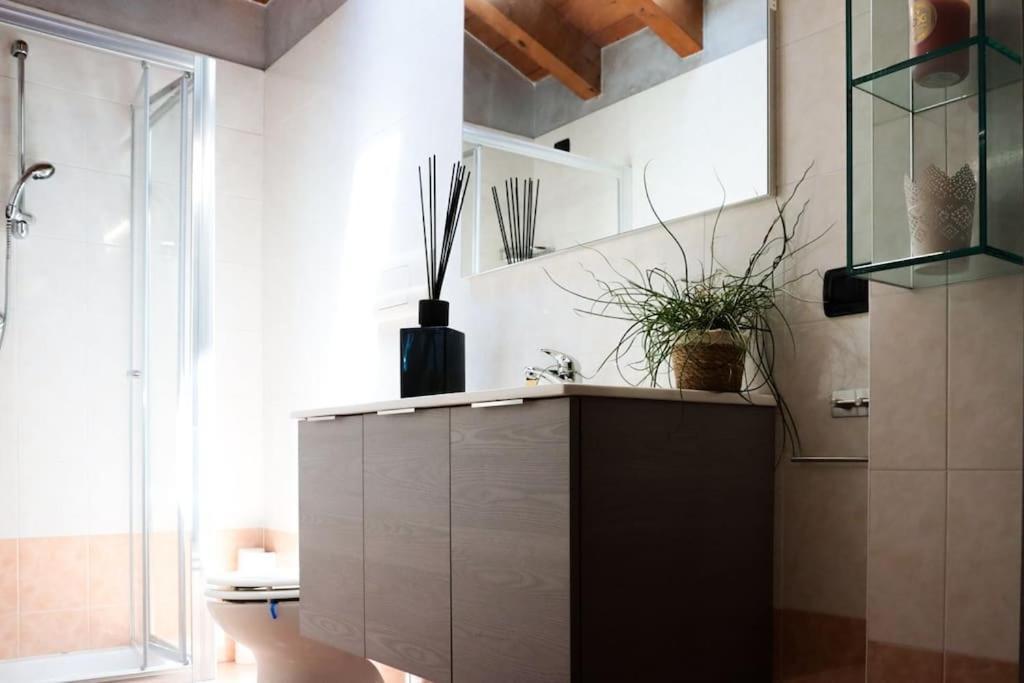 15 Min Padova Appartamento Moderno Travato Legnaro Exterior foto